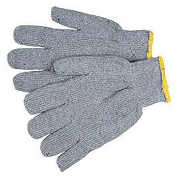 Memphis Glove Small Gray 16 Ounce Regular Weight Loop-In Cotton Polyester Blend Terry Cloth Heat Resistant Gloves With 2" Knit Wrist