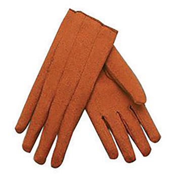 Memphis Medium Russet Impregnated Vinyl Palm And Full Back Coated Work Gloves With Cotton Liner And Slip-On Cuff