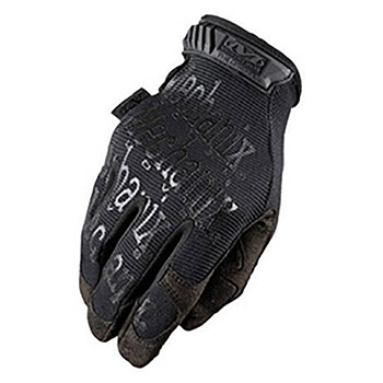 Mechanix Wear Small Black The Original Full Finger Synthetic Leather Mechanics Gloves With Hook And Loop Cuff, Spandex Padded Back, Reinforced Fingertips And Thumb
