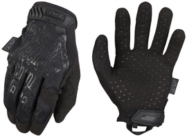 Mechanix Wear Black The Original Vent Full Finger Synthetic Leather Mechanics Gloves With Hook And Loop Cuff, Vented Reinforcement Panel