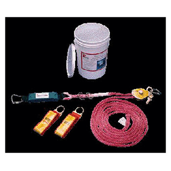 MSA 10013152 30' Dyna-Line Rope Horizontal Lifeline For Two Workers