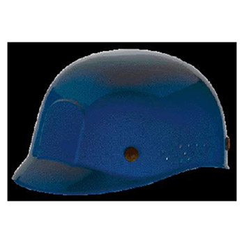 MSA Hardhat Blue Polyethylene Bump Cap Perforated 10033650