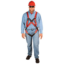 MSA Safety Harness Universal TechnaCurv Pullover Style 10041518