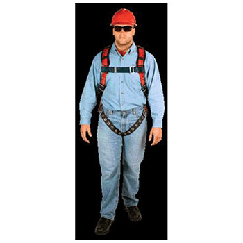 MSA Safety Harness TechnaCurv Vest Style Qwik Fit 10041615