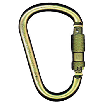 MSA 10089207 Steel Carabiner With 1" Gate