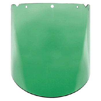 MSA 9.25in X 18in X 0.098in Green Polycarbonate 10115849