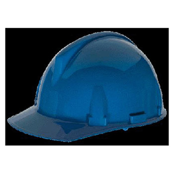 MSA Hardhat Blue TopGard Class E Type I Slotted Hard 454723