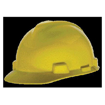 MSA Hardhat Yellow V Gard Class E G Type I Polyethylene 463944