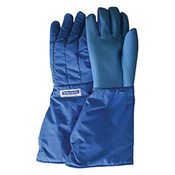 National Safety Apparel N33G99CRSGMASMP SaferGrip Size 8 Olefin And Polyester Lined Nylon Taslan And PTFE Mid-Arm Length Waterproof Cryogen Gloves With Straight Cuff