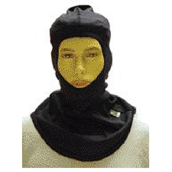 National Safety Apparel H11RY One Size Fits All Navy Single Layer Flame Retardant Balaclava Hood With Arc-Rating of