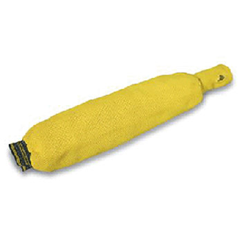 National Safety Apparel Large 9-1/2oz Yellow Kevlar Mesh Sleeve With Blue Elastic On One End & Kevlar Knit Wri