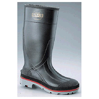 Servus 75108-12 by Honeywell Size 12 XTP Black 15" PVC Hi Boots With Dual Compound Outsole