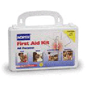 North 010100-4353L by Honeywell 10 Person General Purpose Portable First Aid Kit