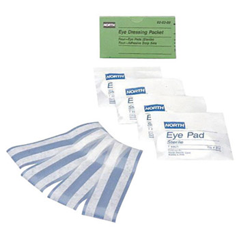 North by Honeywell NOS020300 Sterile Eye Pad With Adhesive Strips