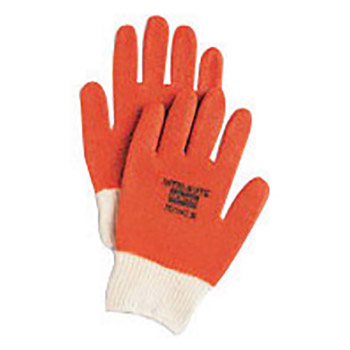 North by Honeywell X-Large Nitri-Kote Rust Nitrile Dipped Fully Coated Work Gloves With Natural Seamless Cotton And Polyester Knit Liner And Knit Wrist