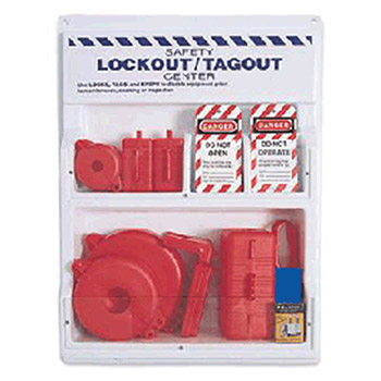 North LSE101F by Honeywell Small Complete Lockout Station Includes: (1) LSE101 (2) VS02 (1) VS04 (1) VS06 (1) BS01 (2) LP110