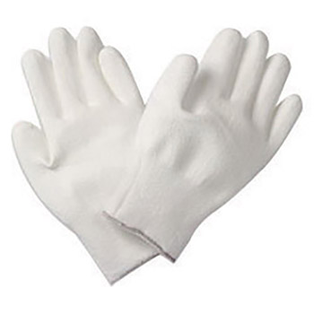 North by Honeywell Size 10 Light Task Plus II Cut Resistant White Polyurethane Palm Coated Work Gloves With Seamless Knit Dyneema Liner And Knit Wrist