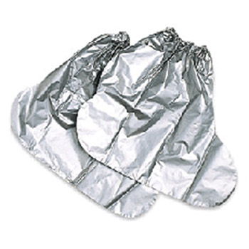 North SSB by Honeywell One Size Fits All Silver 15" Silver Shield 2.7 mil Chemical Protection Booties With Elastic Top