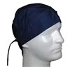 OccuNomix OCCTN5-01 Navy Blue Tuff Nougies 100% Cotton Doo Rag Tie Hat With Plastic Hook Closure And Holographic Hangtag