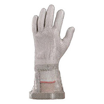 Honeywell Size 3 Chainex Light Weight Stainless Steel Fully Enclosed Cut Resistant Gloves With Spring Cuff