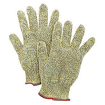 Honeywell Large Black And Yellow Sperian Perfect Fit Crt Gunn gauge Light Weight Fiber Cut Resistant Gloves With Seamless Knit Wrist