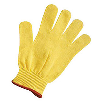 Honeywell Jumbo Yellow Sperian Perfect Fit 13 gauge Light Weight Kevlar Cut Resistant Gloves With Seamless Knit Wrist