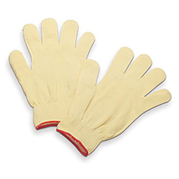 Honeywell Ladies Yellow Sperian Perfect Fit 13 gauge Light Weight Kevlar Cut Resistant Gloves With Seamless Knit Wrist