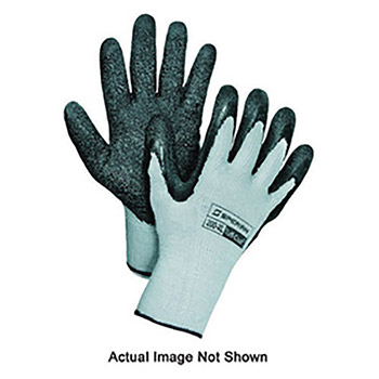 Honeywell White Sperian 13 Gauge Light Weight Seamless Knit Cotton And Polyester 13 Cut Low Free Inspection Gloves With Knit Wrist And Single Side PVC Dot Coating