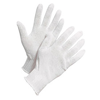 Perfect Fit Performers White Cotton And Polyester Uncoated Work Gloves