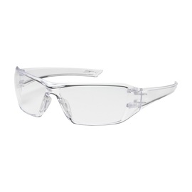 PIP Captain Rimless Clear Safety Glasses, Anti-Scratch, Anti-Fog Lens, Rubber Nose Pads Per Pair