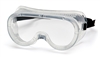 Pyramex Safety Glasses Goggles Frame Perforated Clear G201T