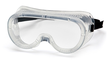 Pyramex G201T Goggles Frame, Perforated, Lens, Clear Anti-Fog Eye Protection - Dozen