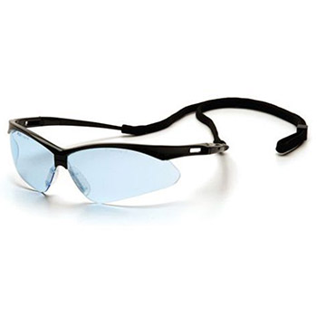 Pyramex SB6360SP PMXTREME Frame, Black, Lens, Infinity Blue with Cord Safety Glasses - Dozen