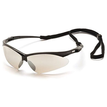 Pyramex Safety Glasses Frame Black Indoor Outdoor Mirror SB6380SP
