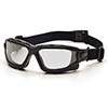 Pyramex Safety Glasses I Force Frame Black Clear Anti Fog SB7010SDT