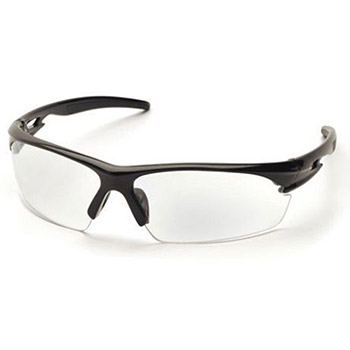 Pyramex SB8110D Ionix Frame, Black, Lens, Clear Safety Glasses - Dozen