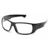 Pyramex Safety Glasses Furix Frame Black Clear Anti Fog SB8510DT