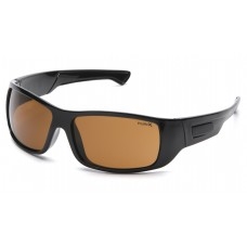 Pyramex SB8515DT Furix Frame, Black, Lens, Coffee Anti-Fog Safety Glasses - Dozen