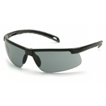 Pyramex Ever-Lite Black Frame Safety Glasses, Gray Lens, Per Dz