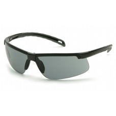 Pyramex Ever-Lite Black Frame Safety Glasses, Gray Lens, Per Dz