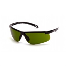 Pyramex Ever-Lite Black Frame Safety Glasses, 3.0 IR Filter Lens, Per Dz
