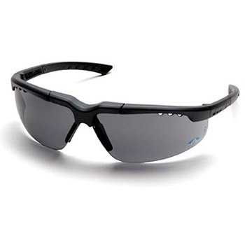 Pyramex SCH4820D Reatta & Frame, Charcoal, Lens, Gray Safety Glasses - Dozen