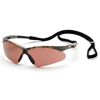 Pyramex Safety Glasses Frame Camo Sandstone Bronze Anti Fog SCM6318STP
