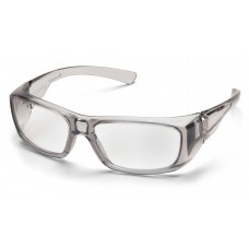 Pyramex SG7910D20 Emerge Frame, Gray, Lens, Clear +2.0 Safety Glasses - Box of 6
