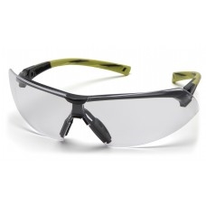 Pyramex SGR4910ST Onix Frame, Hi Vis Green, Lens, Clear Anti-Fog Safety Glasses - Dozen