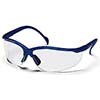 Pyramex Safety Glasses Venture II Frame Metallic Blue SMB1810S