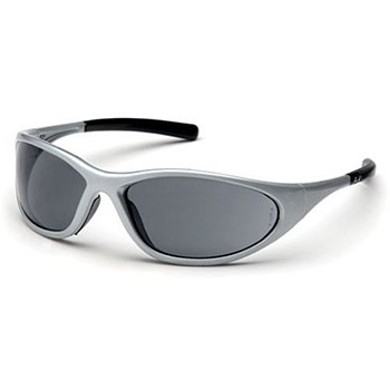 Pyramex SS3320E Zone 2 & Frame, Silver, Lens, Gray Safety Glasses - Dozen
