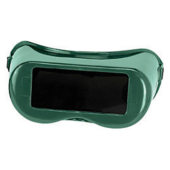 Radnor RAD64005086 Fixed Front Welding Goggles With Green Rigid Frame And Shade 5 Green 2