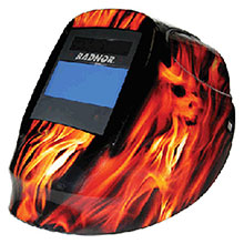 Radnor Welding Helmet DV Series Orange Black 64005211