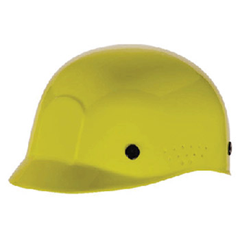 Radnor 64051041 Yellow Polyethylene Bump Cap With Adjustable Headband